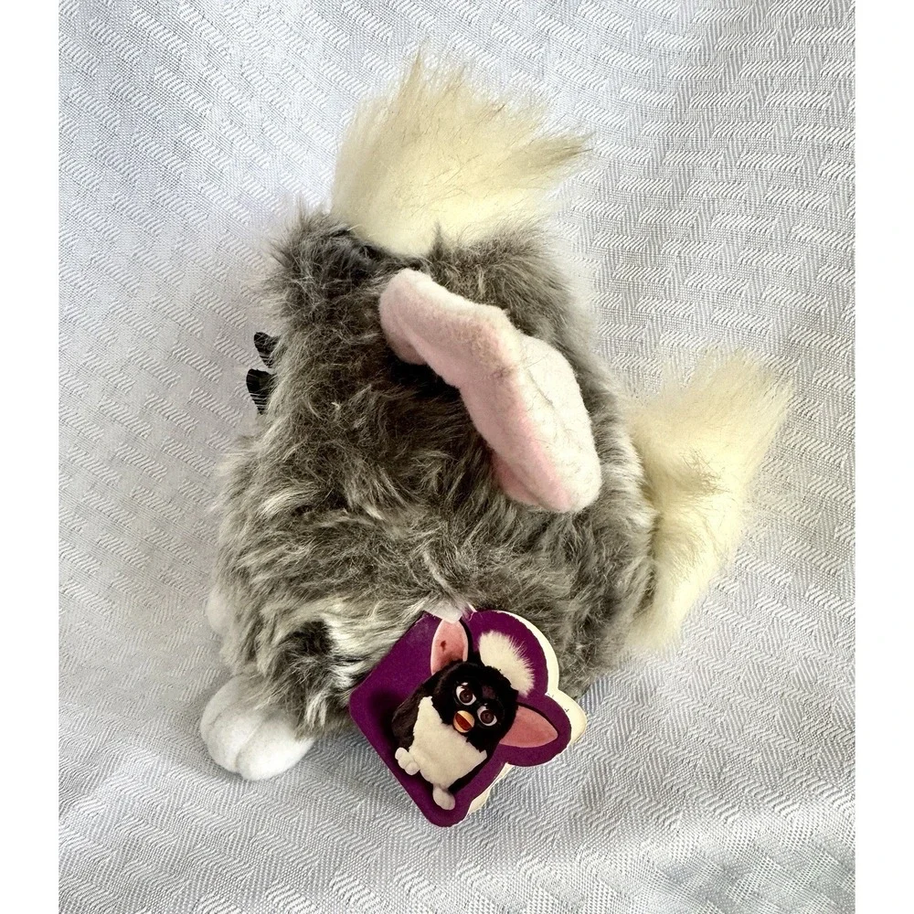 1998 Furby Owl Twins Tiger Electronics Model 70-800 • Tags • As-Is Tested
